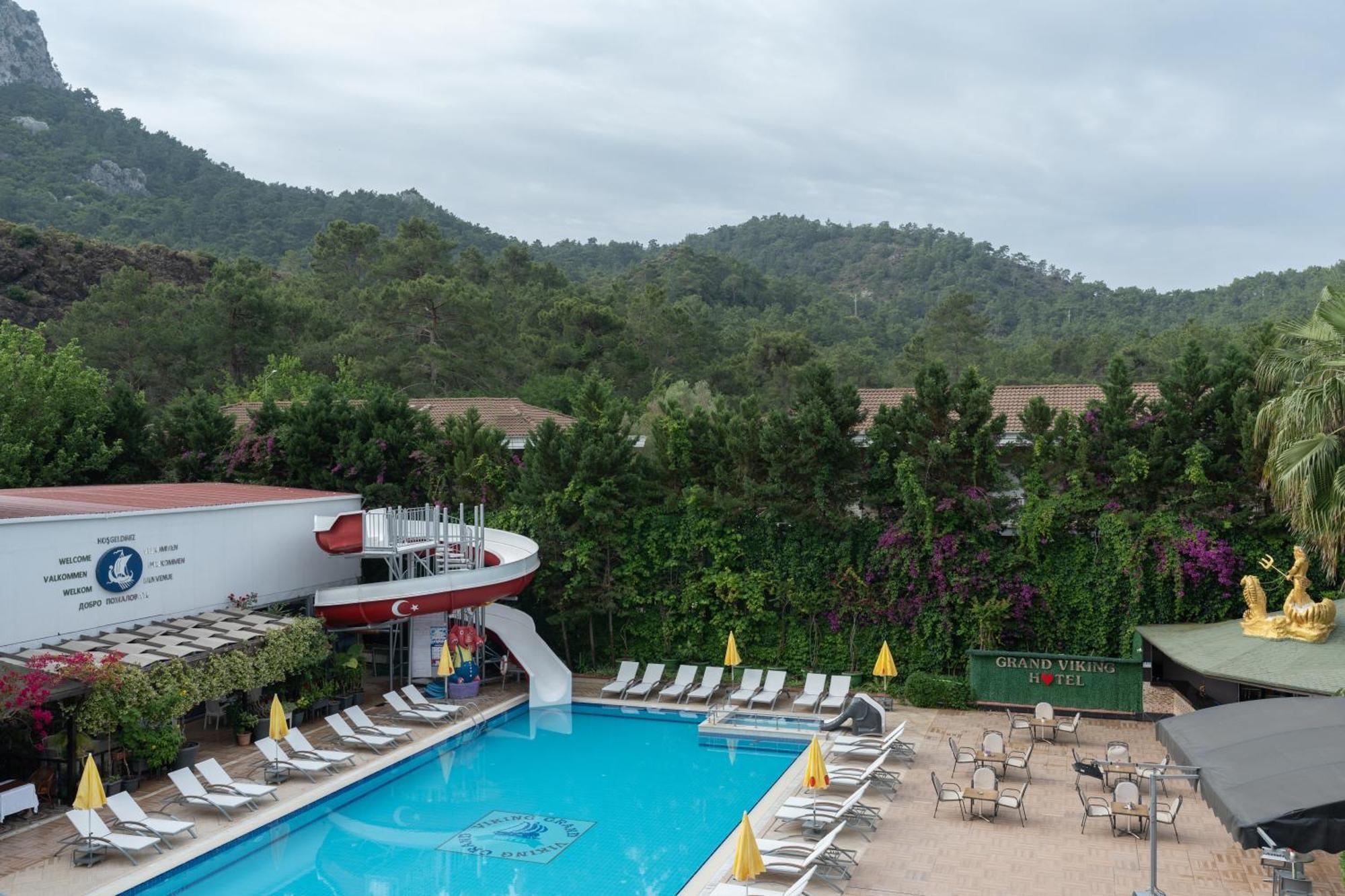Grand Viking Hotell Kemer Exteriör bild